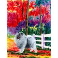 Patioplus Keeshond Flag - Garden Size; 11 x 15 in. PA247081